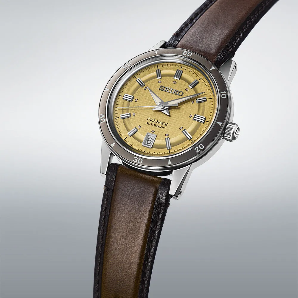 Seiko Presage Style 60s Leather Band SRPL75J