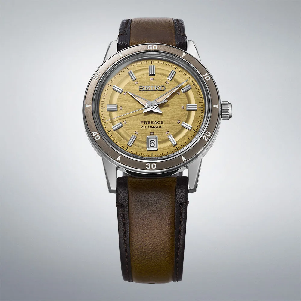 Seiko Presage Style 60s Leather Band SRPL75J