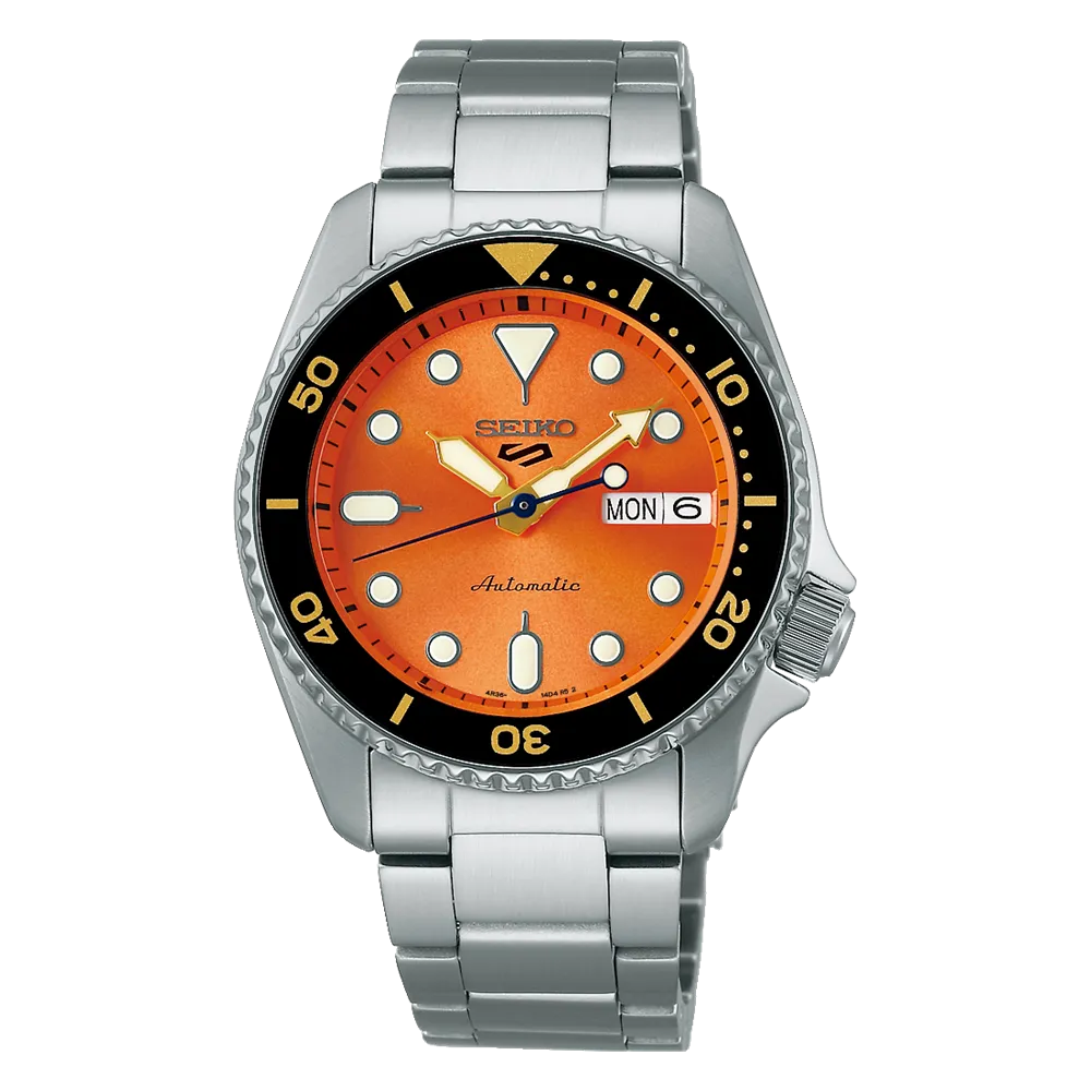 Seiko SKX Sports Style 38mm Orange Dial SRPK35K