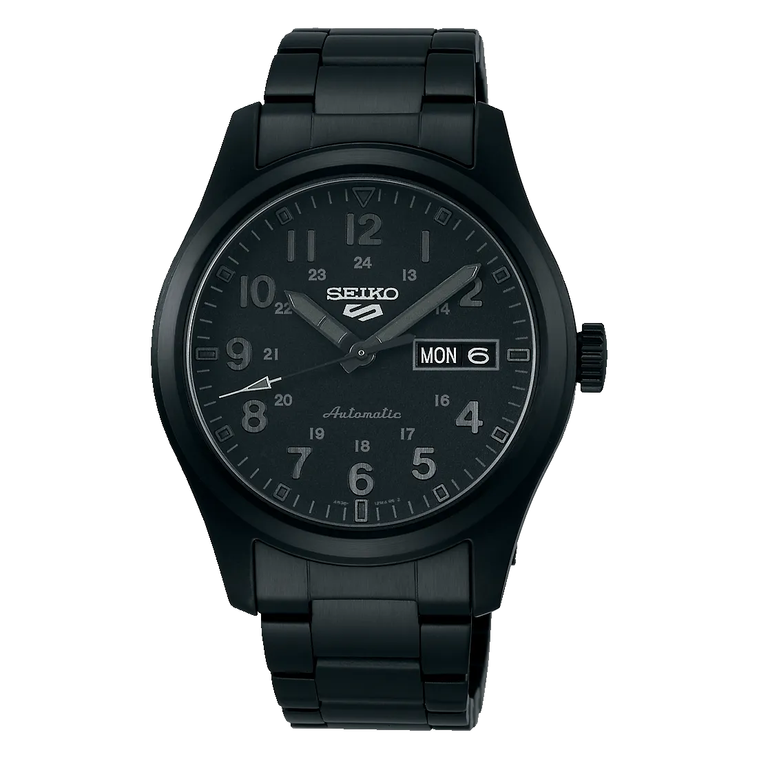 Seiko Stealth Black Sports Watch SRPJ09