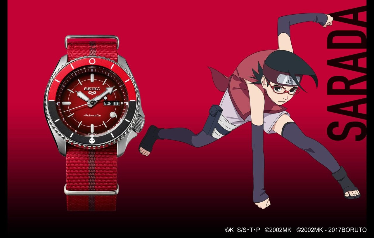 Seiko 5 Sports Automatic 100M - Sarada Uchiha