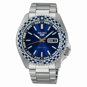 Seiko 5 Sports Automatic SKX Series 'Checker Flag' 2024 Special Edition Watch SRPK65K1