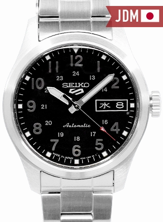 Seiko 5 Sports Field Sports Style Automatic 36 Black Ref. SBSA197