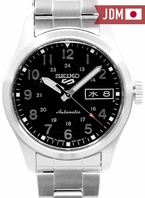 Seiko 5 Sports Field Sports Style Automatic 36 Black Ref. SBSA197