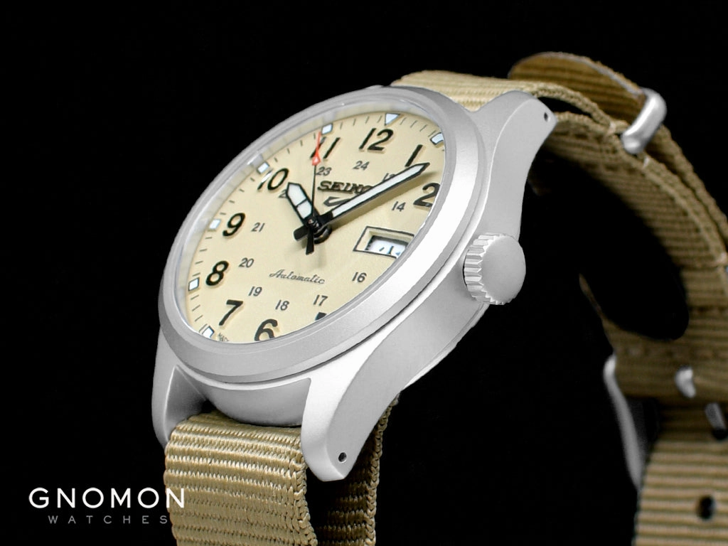 Seiko 5 Sports Field Sports Style Automatic 36 Desert Tan Ref. SBSA199