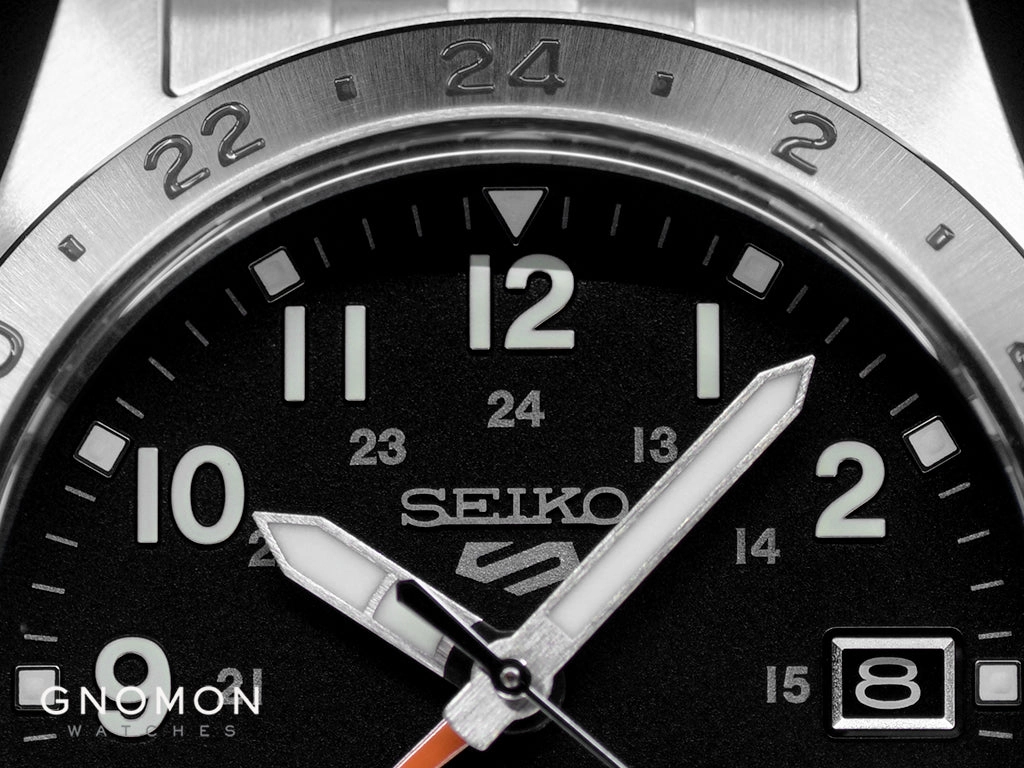 Seiko 5 Sports Field Sports Style GMT Black Ref. SBSC011