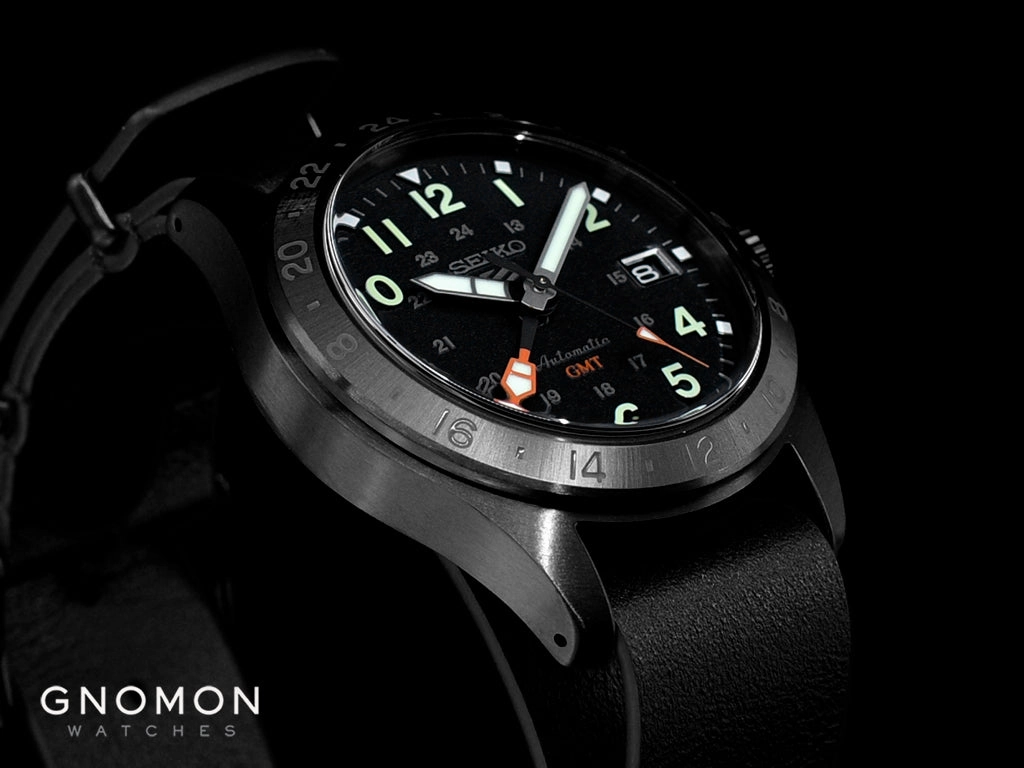 Seiko 5 Sports Field Street Style GMT Blackout Ref. SBSC013