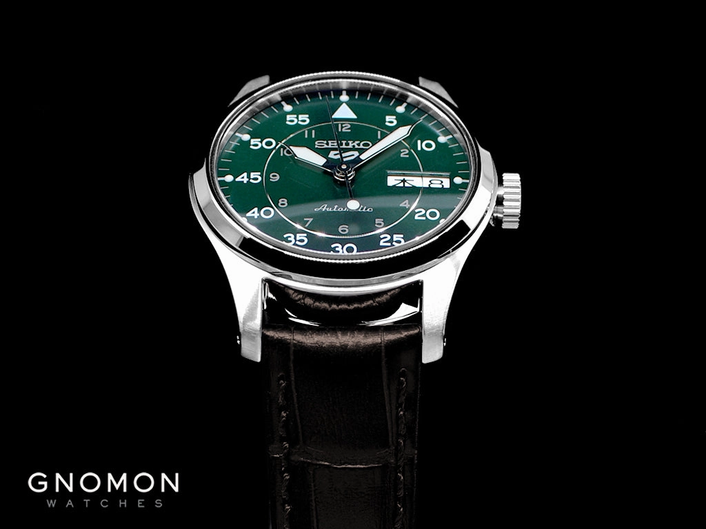 Seiko 5 Sports Field Suits Style Automatic 36  Green Ref. SBSA203