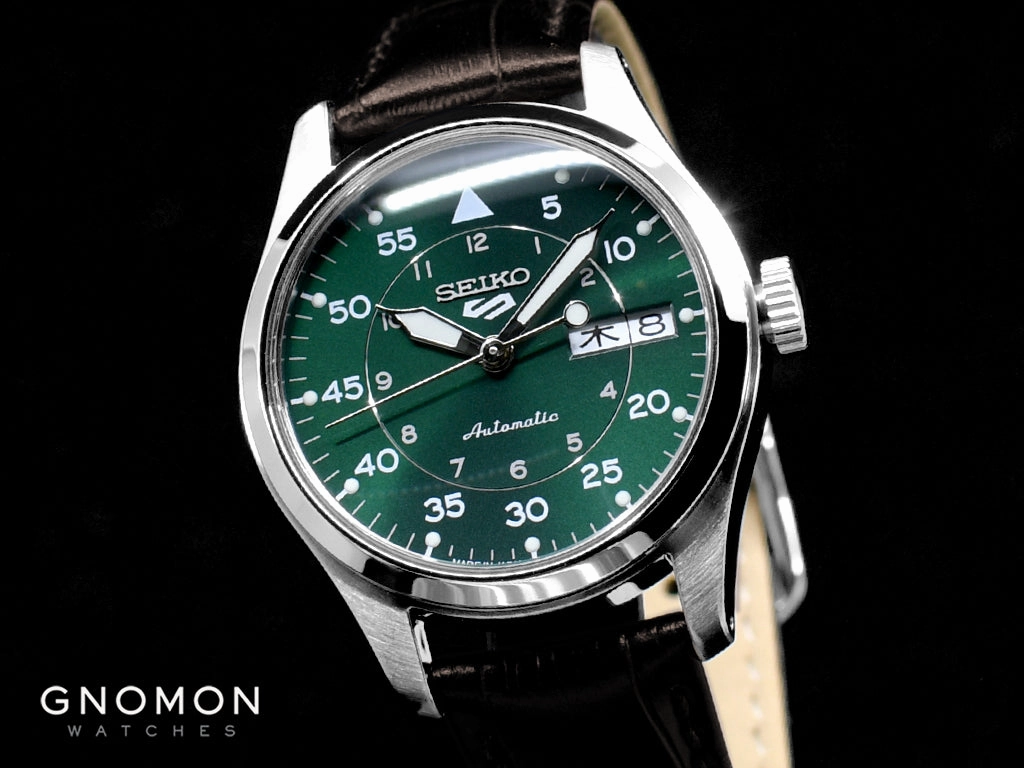 Seiko 5 Sports Field Suits Style Automatic 36  Green Ref. SBSA203