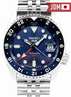 Seiko 5 Sports GMT Series Blue Ref. SBSC003