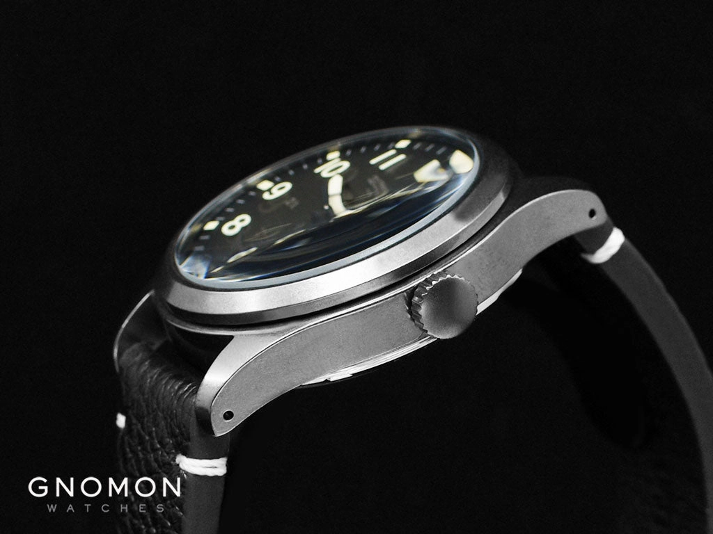 Seiko 5 Sports Military Style Black - Leather Ref. SBSA121