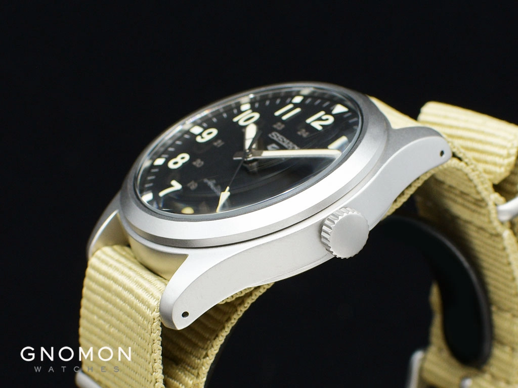 Seiko 5 Sports Military Style Black - Nylon Ref. SBSA117
