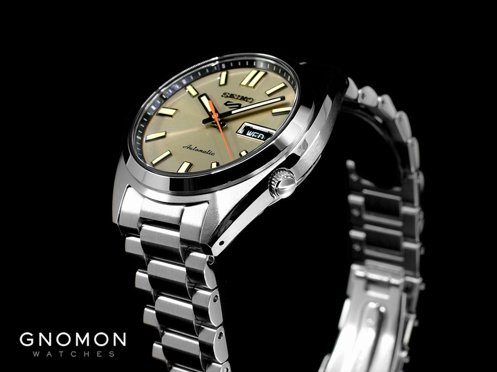 Seiko 5 Sports SNXS Series Automatic Beige Ref. SBSA257
