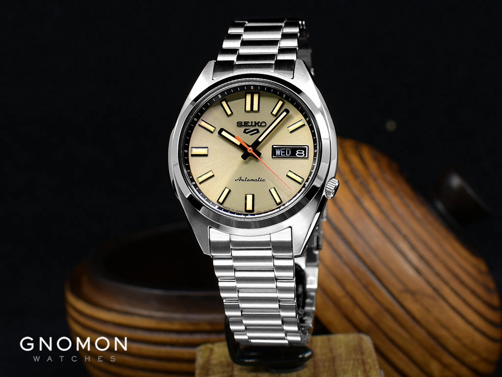 Seiko 5 Sports SNXS Series Automatic Beige Ref. SBSA257