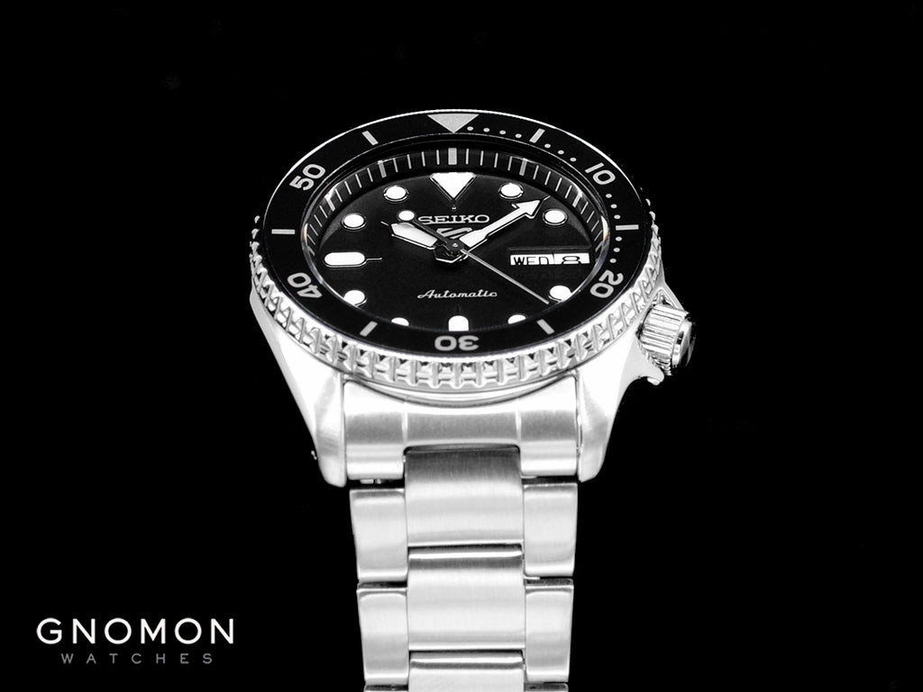Seiko 5 Sports Sports Style 38mm Black Ref. SBSA225