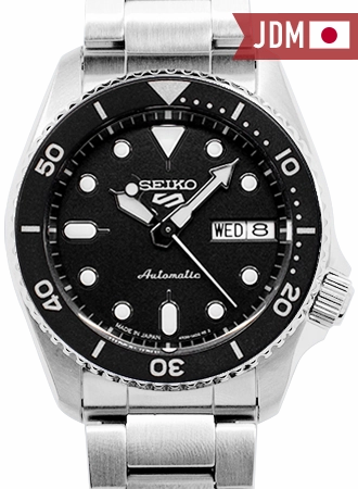 Seiko 5 Sports Sports Style 38mm Black Ref. SBSA225