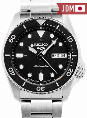 Seiko 5 Sports Sports Style 38mm Black Ref. SBSA225