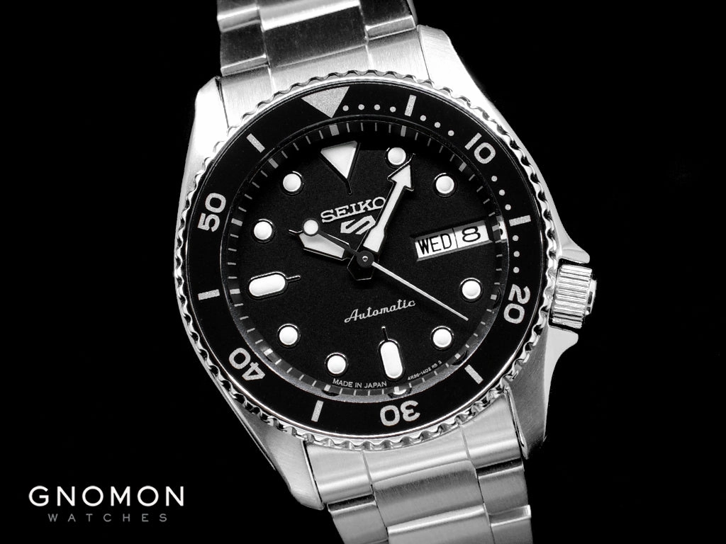 Seiko 5 Sports Sports Style 38mm Black Ref. SBSA225