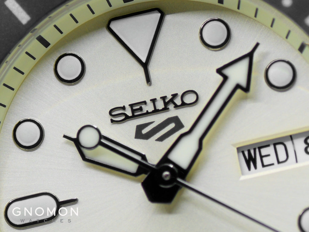 Seiko 5 Sports Sports Style 38mm Champagne White Ref. SBSA227