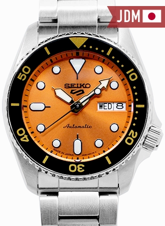 Seiko 5 Sports Sports Style 38mm Orange Ref. SBSA231
