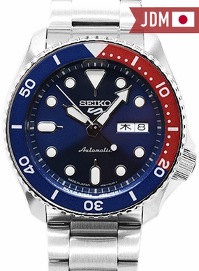 Seiko 5 Sports Sports Style Blue/Red Ref. SBSA003