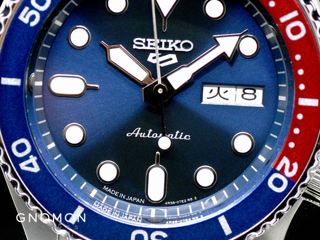 Seiko 5 Sports Sports Style Blue/Red Ref. SBSA003