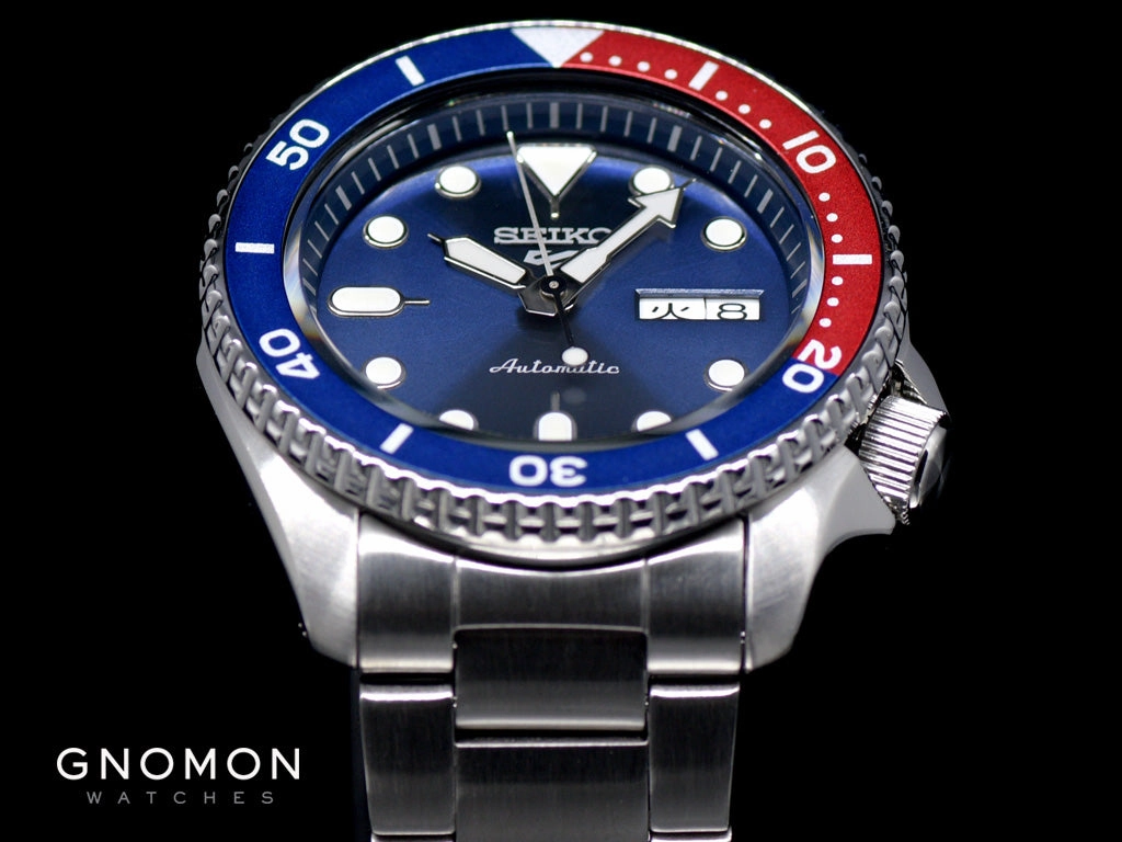 Seiko 5 Sports Sports Style Blue/Red Ref. SBSA003