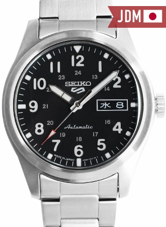 Seiko 5 Sports Sports Style Field Collection Black Ref. SBSA111