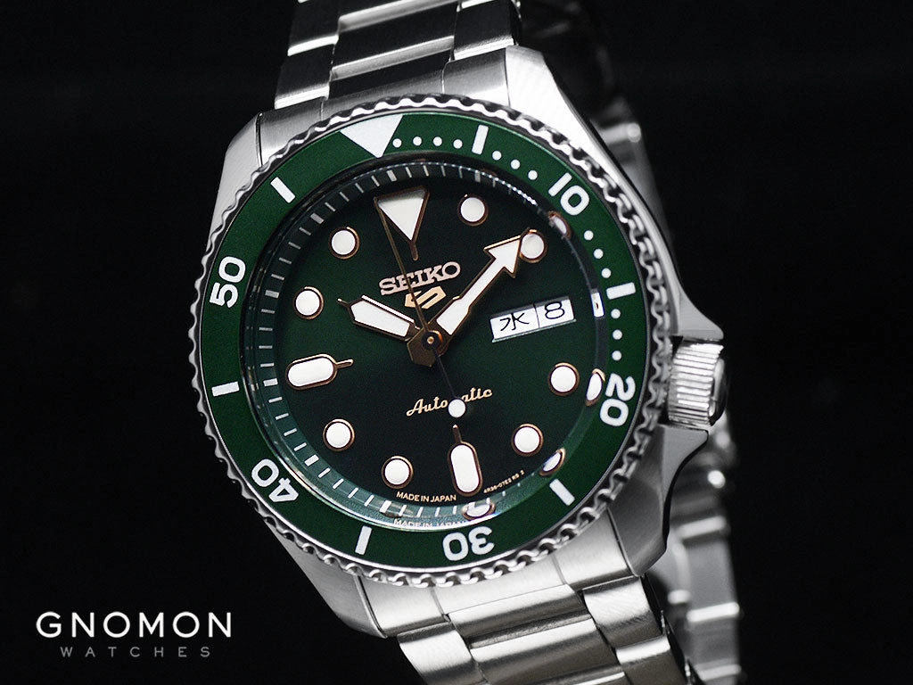 Seiko 5 Sports Sports Style Green Gilt Ref. SBSA013