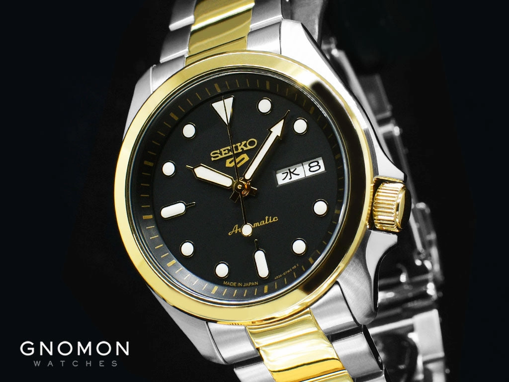 Seiko 5 Sports Sports Style Yellow Gold 40 Ref. SBSA050