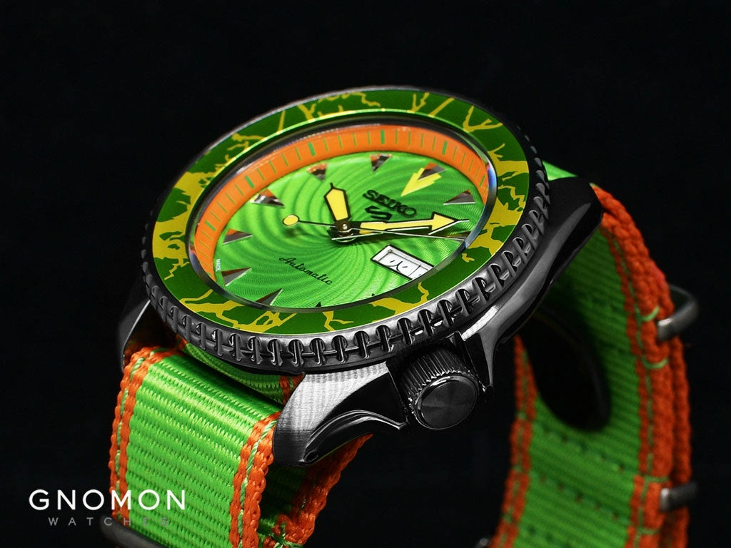 Seiko 5 Sports Street Fighter Series Blanka "Call Of The Wild" - Ltd Ed 9999pcs - Ref. SBSA083
