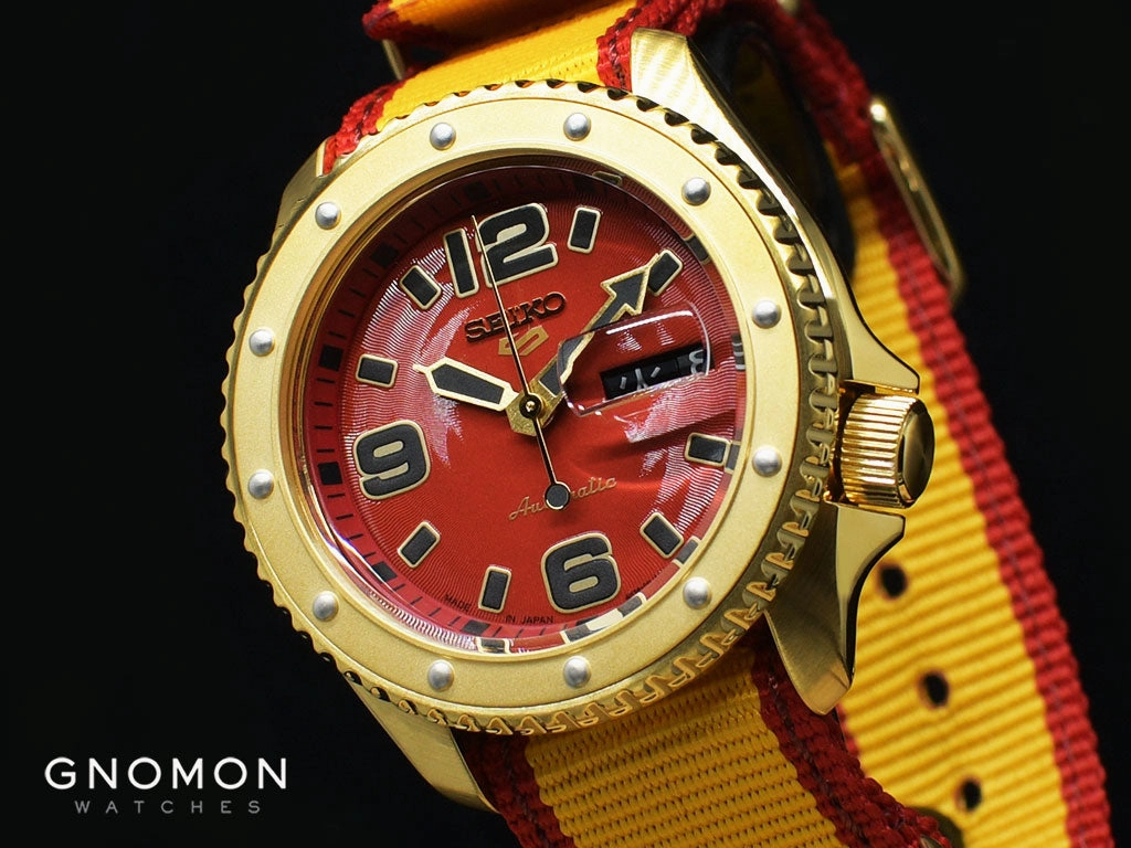 Seiko 5 Sports Street Fighter Series Zangief "Iron Cyclone" - Ltd Ed 9999pcs - Ref. SBSA084