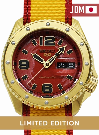 Seiko 5 Sports Street Fighter Series Zangief "Iron Cyclone" - Ltd Ed 9999pcs - Ref. SBSA084