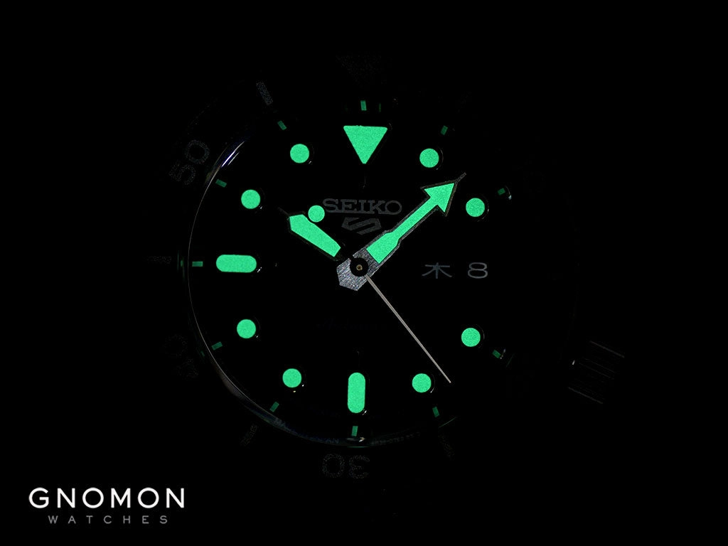 Seiko 5 Sports Street Style Blackout Ref. SBSA025