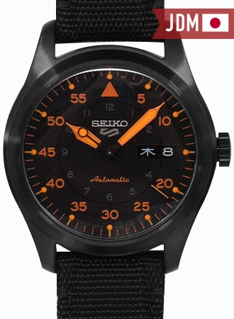 Seiko 5 Sports Street Style Flieger Black Ref. SBSA143