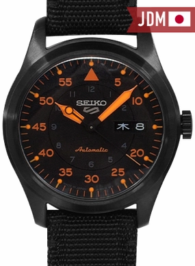 Seiko 5 Sports Street Style Flieger Black Ref. SBSA143