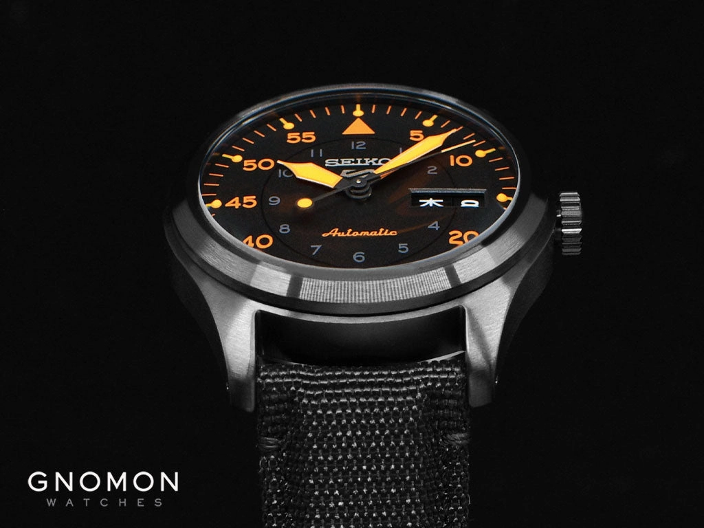 Seiko 5 Sports Street Style Flieger Black Ref. SBSA143