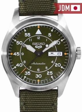 Seiko 5 Sports Street Style Flieger Khaki Green Ref. SBSA141
