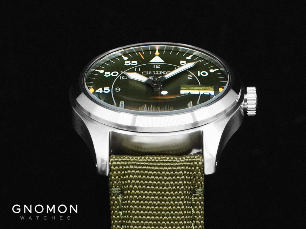Seiko 5 Sports Street Style Flieger Khaki Green Ref. SBSA141