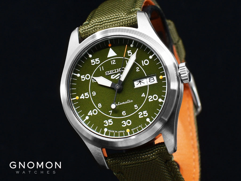 Seiko 5 Sports Street Style Flieger Khaki Green Ref. SBSA141