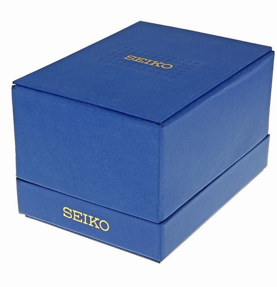 Seiko Chronograph Black Dial Mens Watch