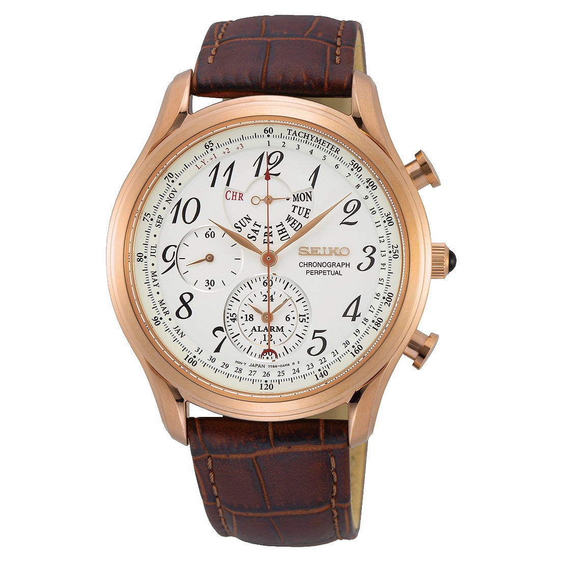Seiko Chronograph Perpetual Men's Watch - SPC256P1