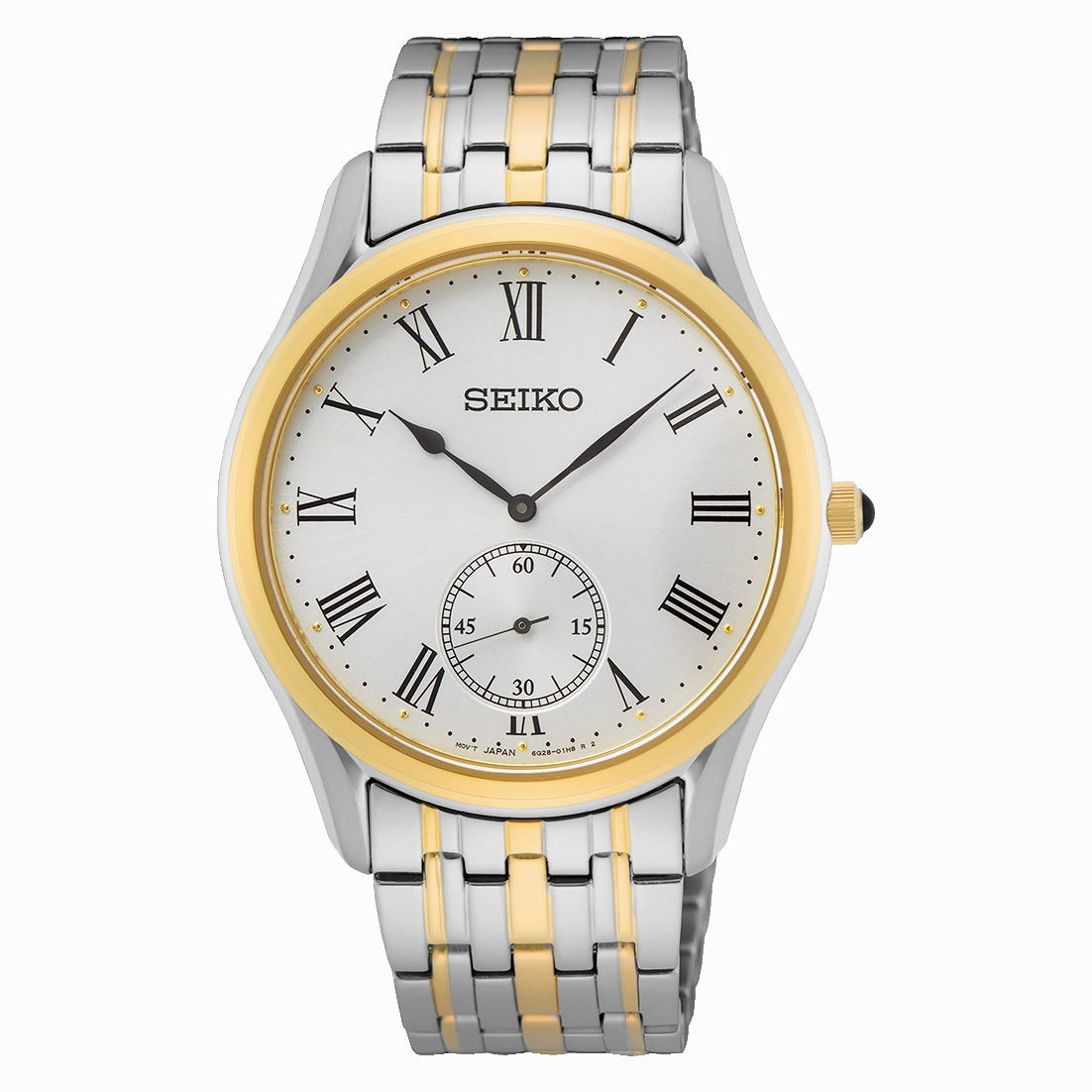 Seiko Conceptual Series Tone Tone Stainless Steel Silver Dial Men's Watch SRK048P
