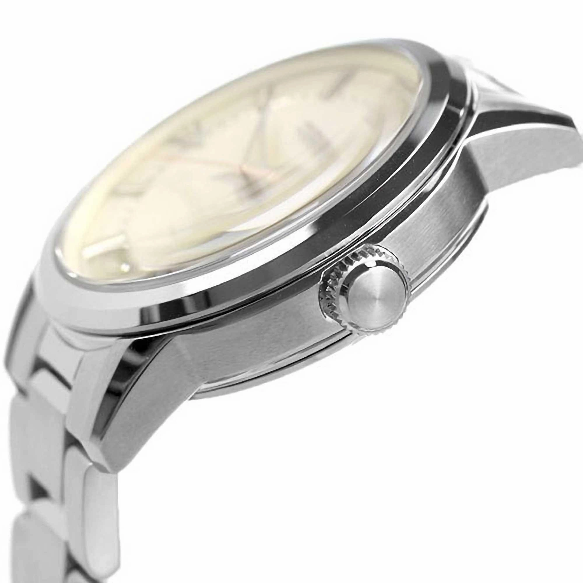 Seiko Men's Watch - Prospex Automatic Cream Dial Stainless Steel Bracelet | SPB241J1