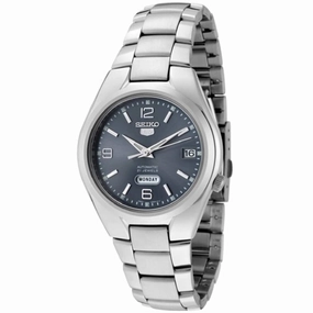 Seiko Men's Watch - Series 5 Automatic Grey Dial Stainless Steel Bracelet | SNK621K1