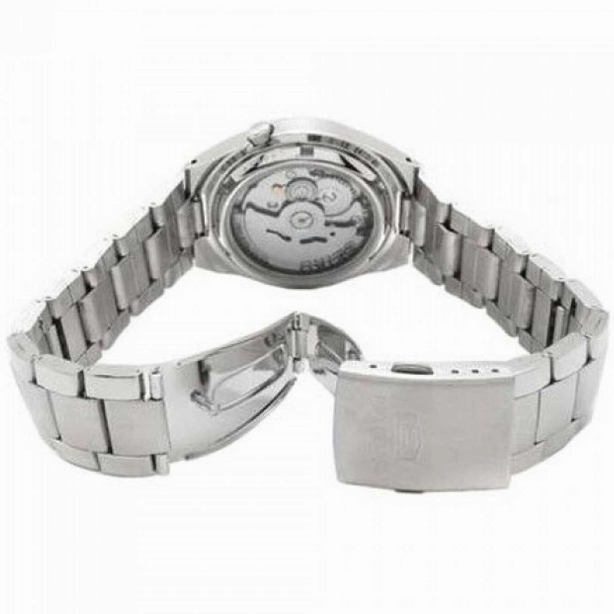Seiko Men's Watch - Series 5 Automatic Grey Dial Stainless Steel Bracelet | SNK621K1