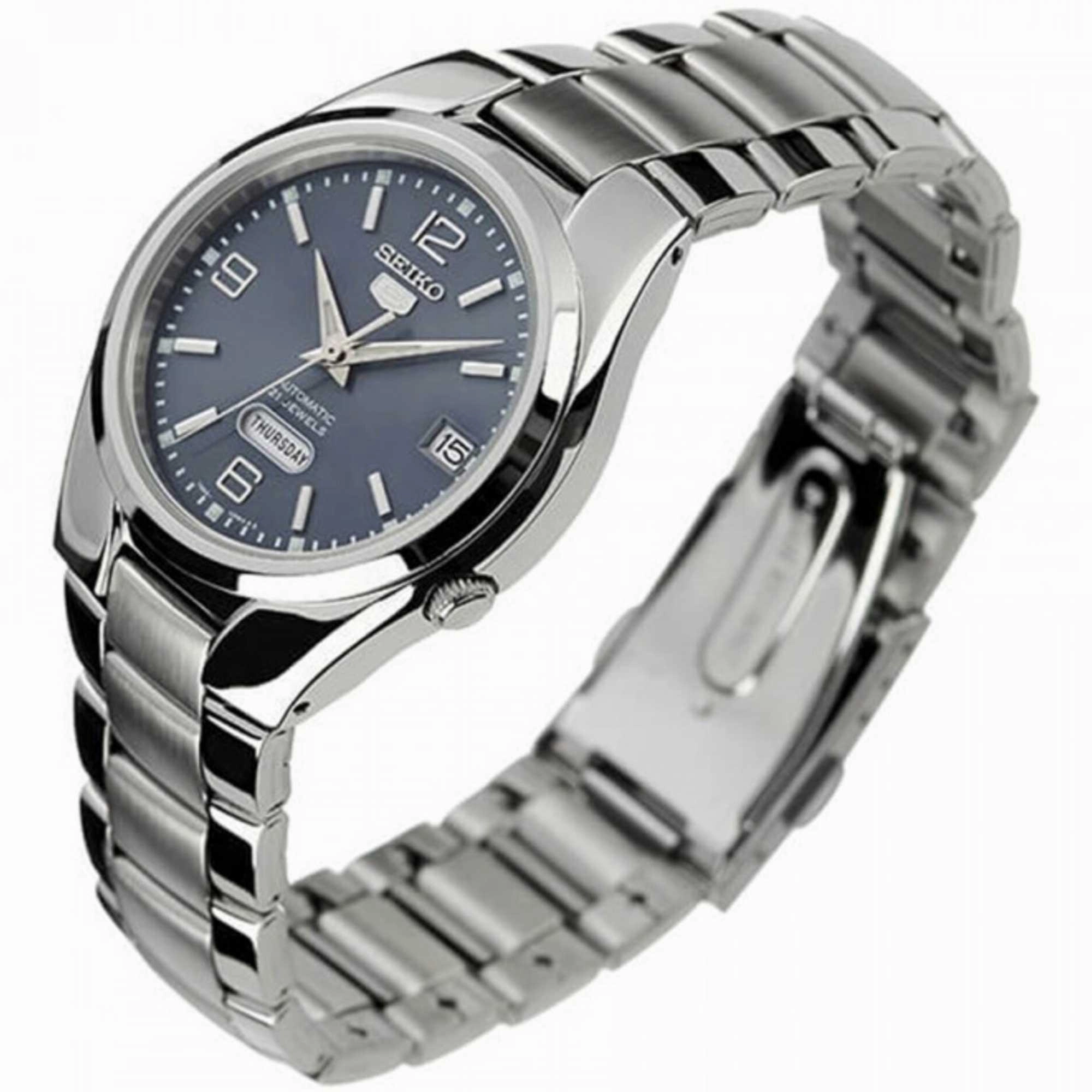 Seiko Men's Watch - Series 5 Automatic Grey Dial Stainless Steel Bracelet | SNK621K1