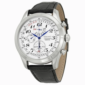 Seiko Neo Classic Alarm Perpetual Chronograph Mens Watch