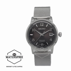 Seiko Presage (Japan Made) Automatic Stainless Steel Mesh Band Watch SRPF39J1 (LOCAL BUYERS ONLY)