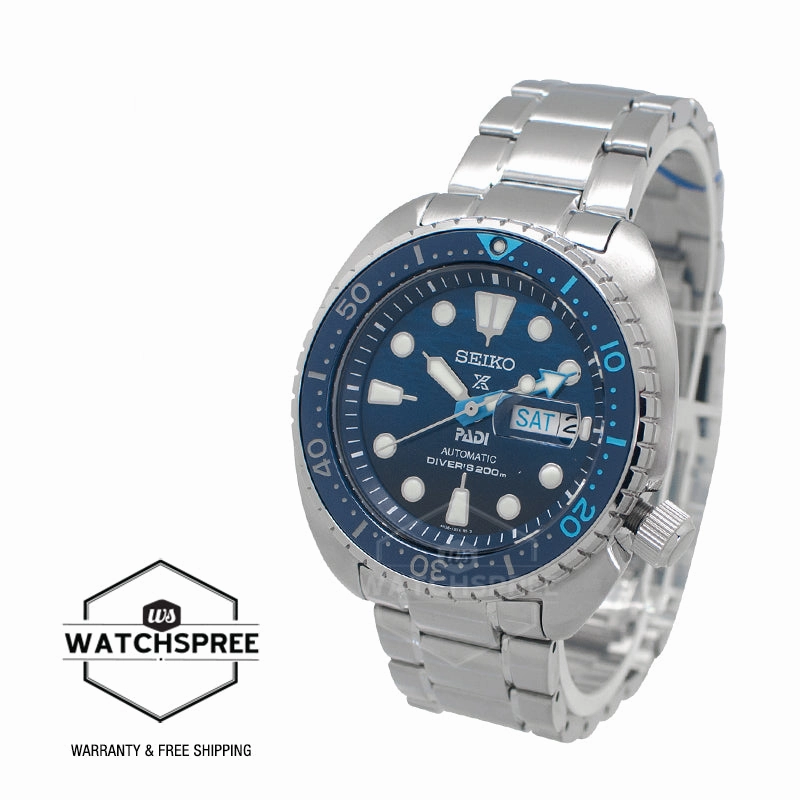 Seiko Prospex PADI "The Great Blue" Special Edition Automatic Diver's Watch SRPK01K1